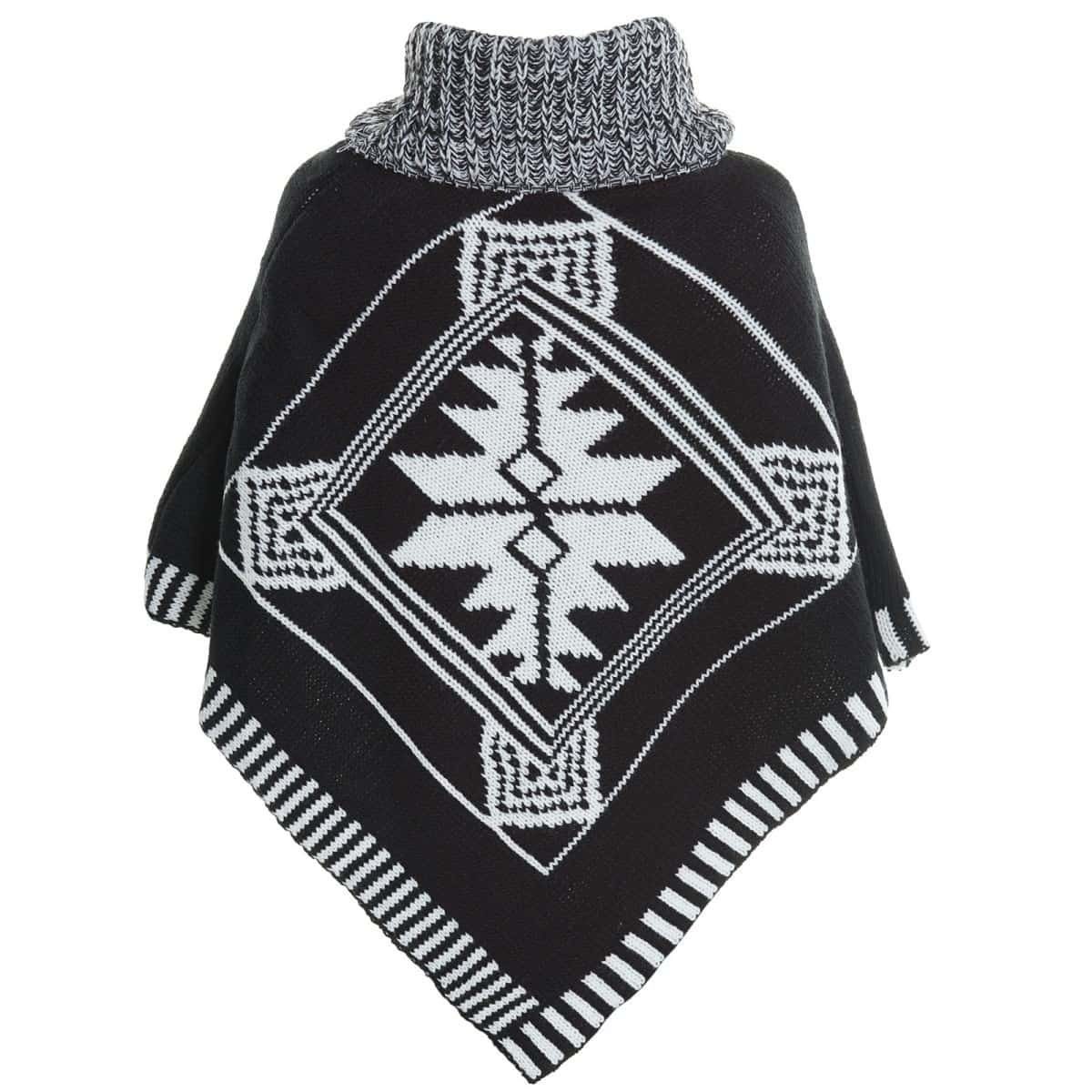 BEZLIT Poncho Mädchen Poncho mit Schalkragen (1-St) Casual