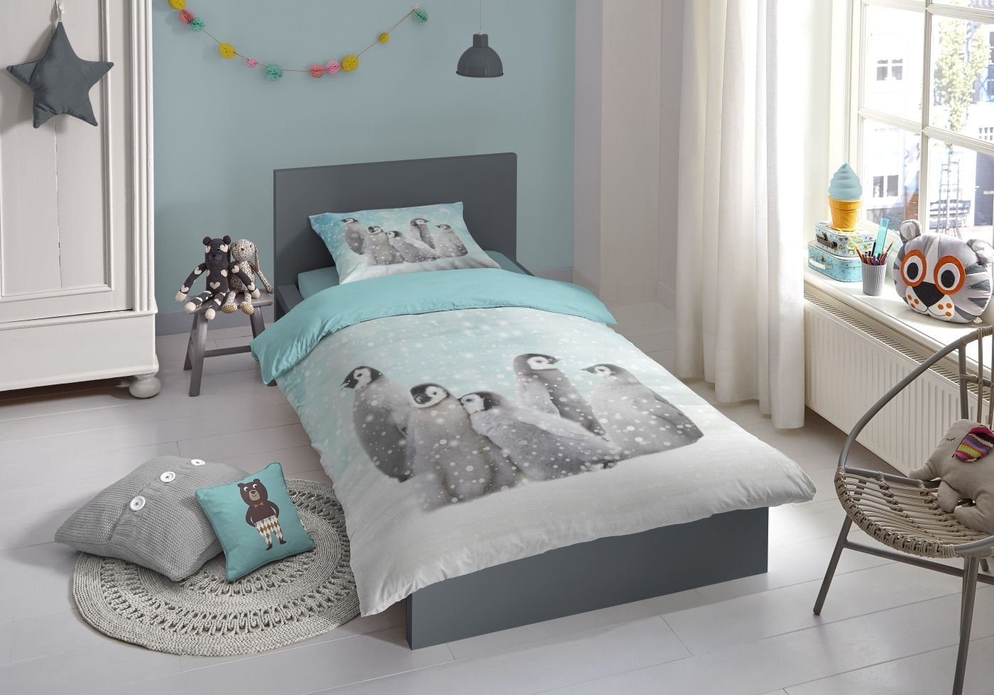 good morning Bettwäsche good morning Flanell günstig online kaufen