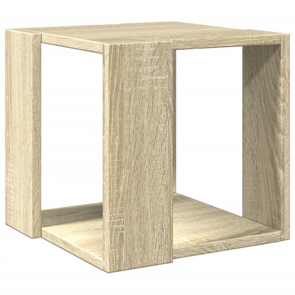 furnicato Couchtisch Sonoma-Eiche 32x32x30 cm Holzwerkstoff günstig online kaufen