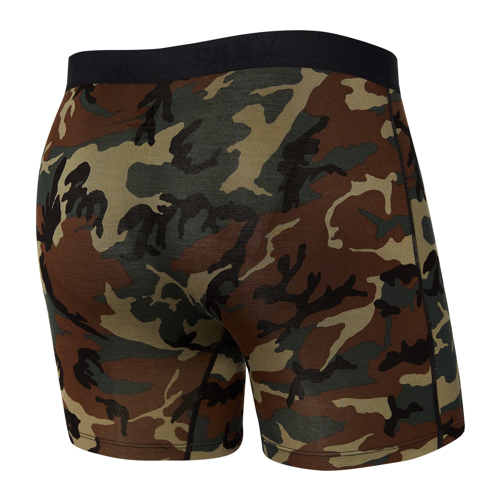 SAXX Lange Unterhose Saxx Brief Woodland Camo Kurze M Herren Boxer Vibe Unterhose