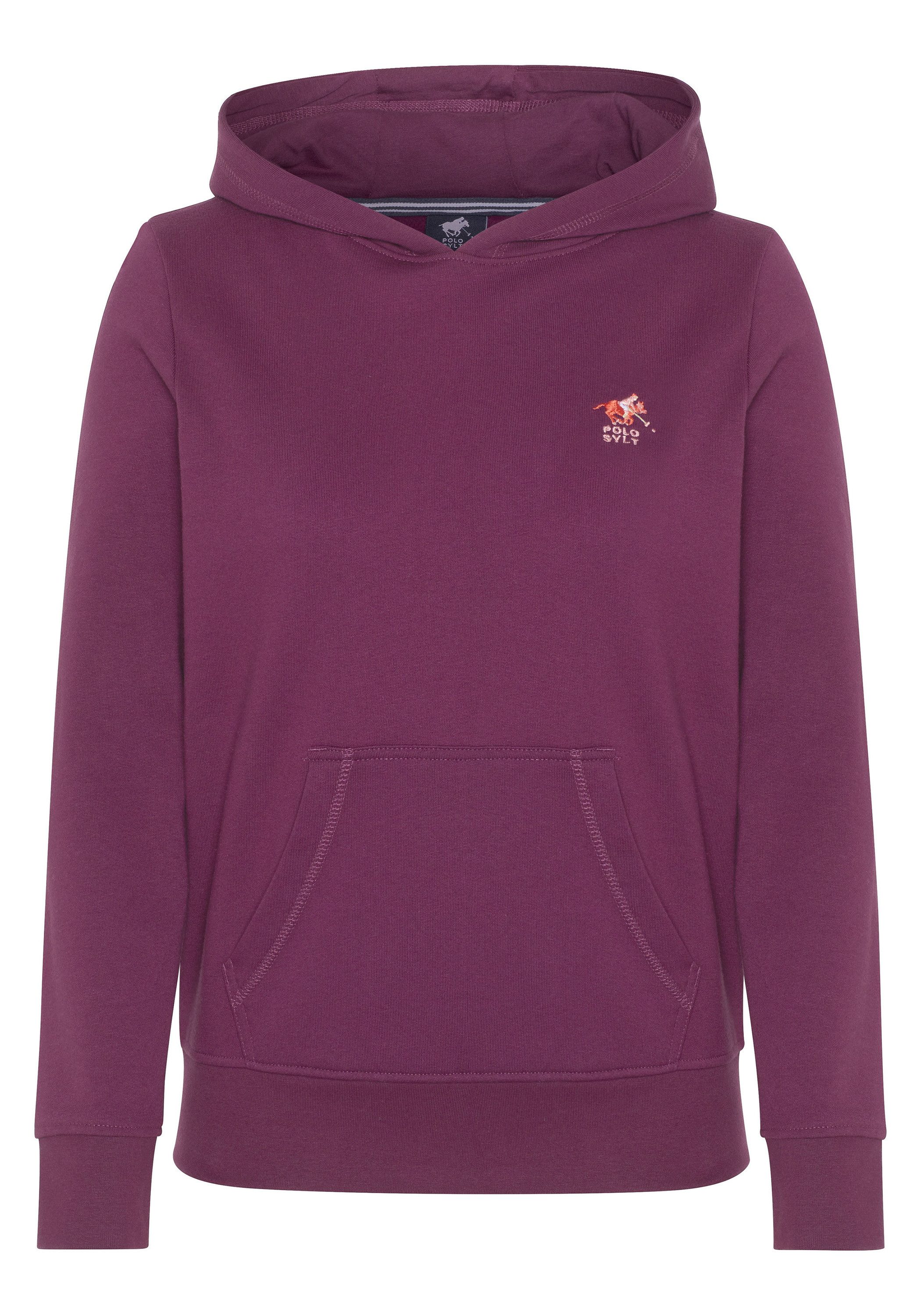 Polo Sylt Kapuzensweatshirt mit Logo in Multicolour-Optik günstig online kaufen