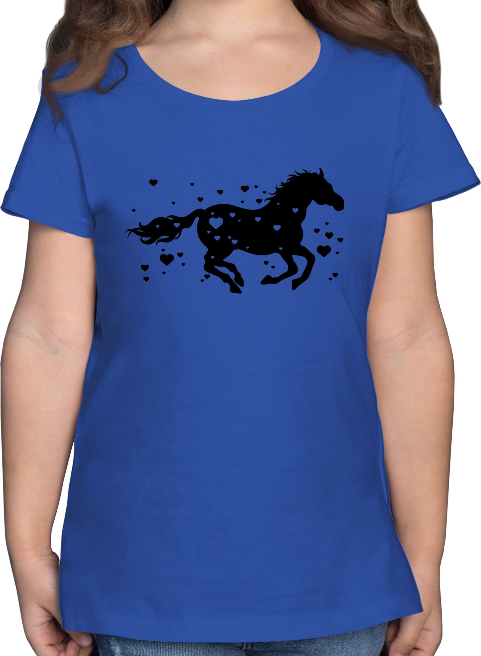 T-Shirt Laufendes Pferd I Pferde Geschenk Reiten I Pferdemädchen