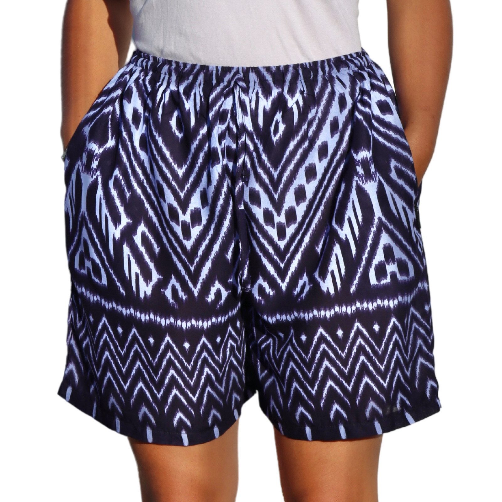 PANASIAM Shorts kurze Hose Damen Shorts Sweatshort aus 100% Viskose Stoffho günstig online kaufen