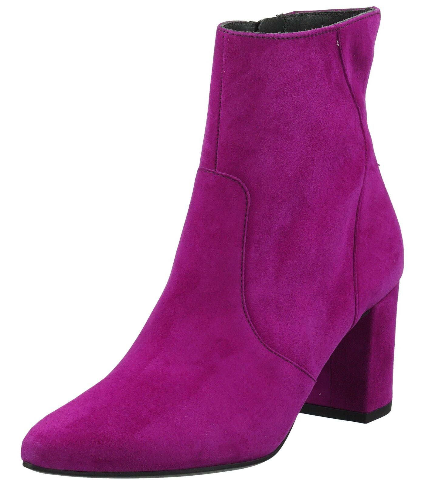 Paul Green Stiefelette Leder Stiefelette Violett