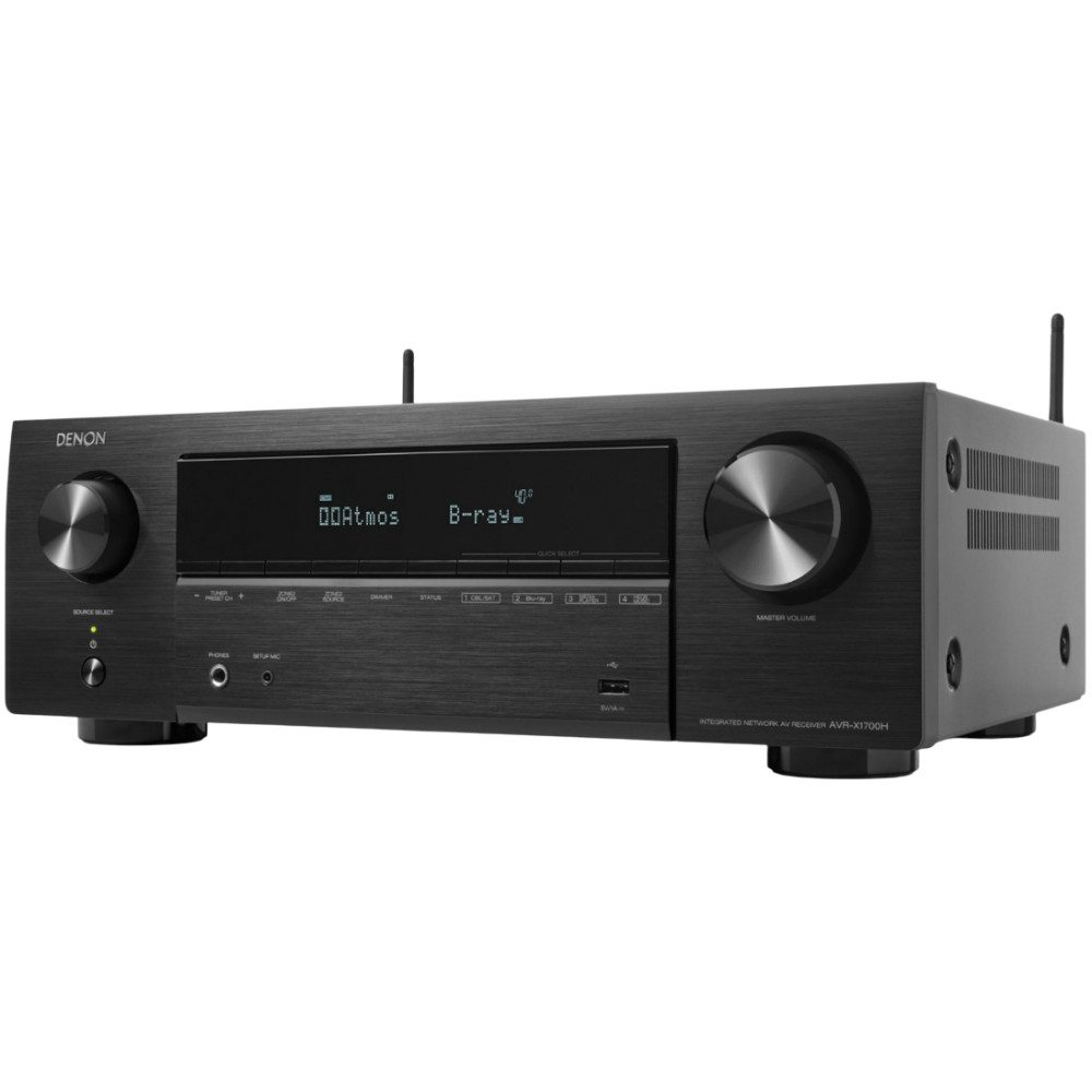 Denon AVR-X1700H - AV-Receiver - schwarz AV-Receiver