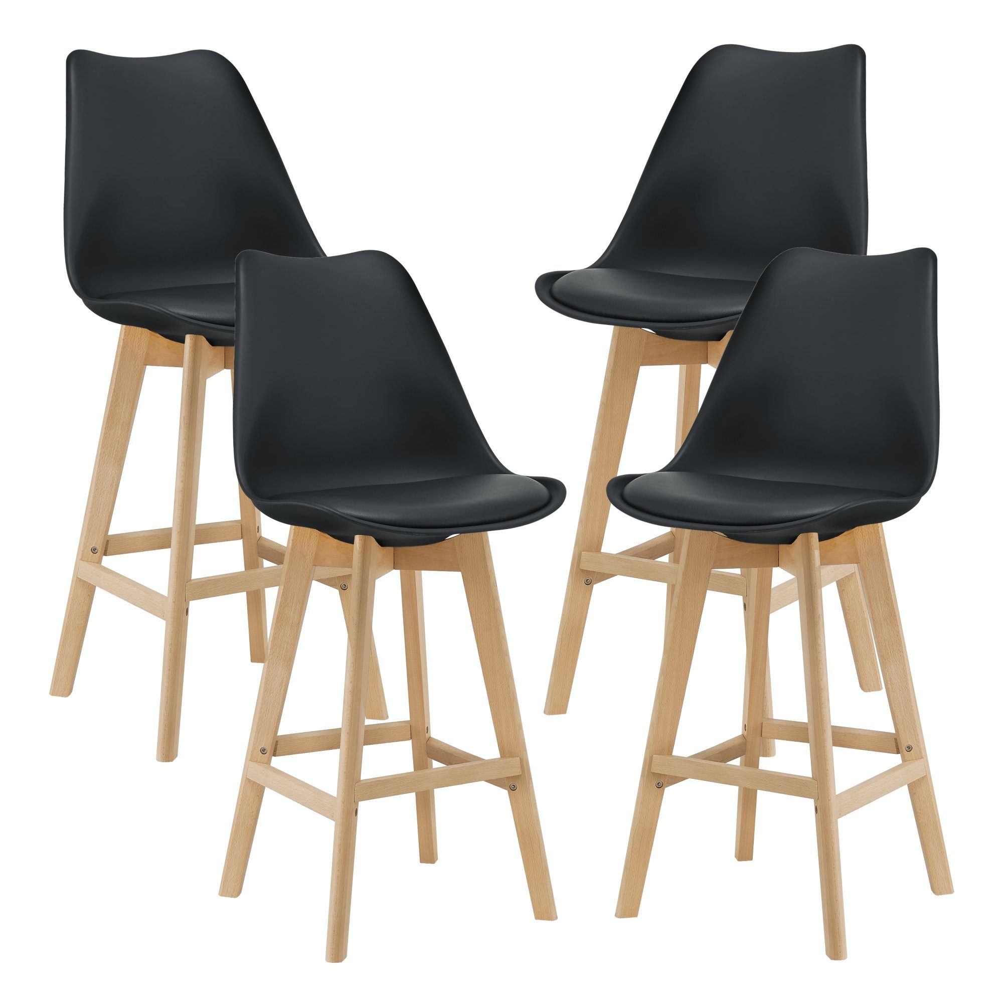 en.casa Barhocker (4 St), »Lublin« Barhocker günstig online kaufen