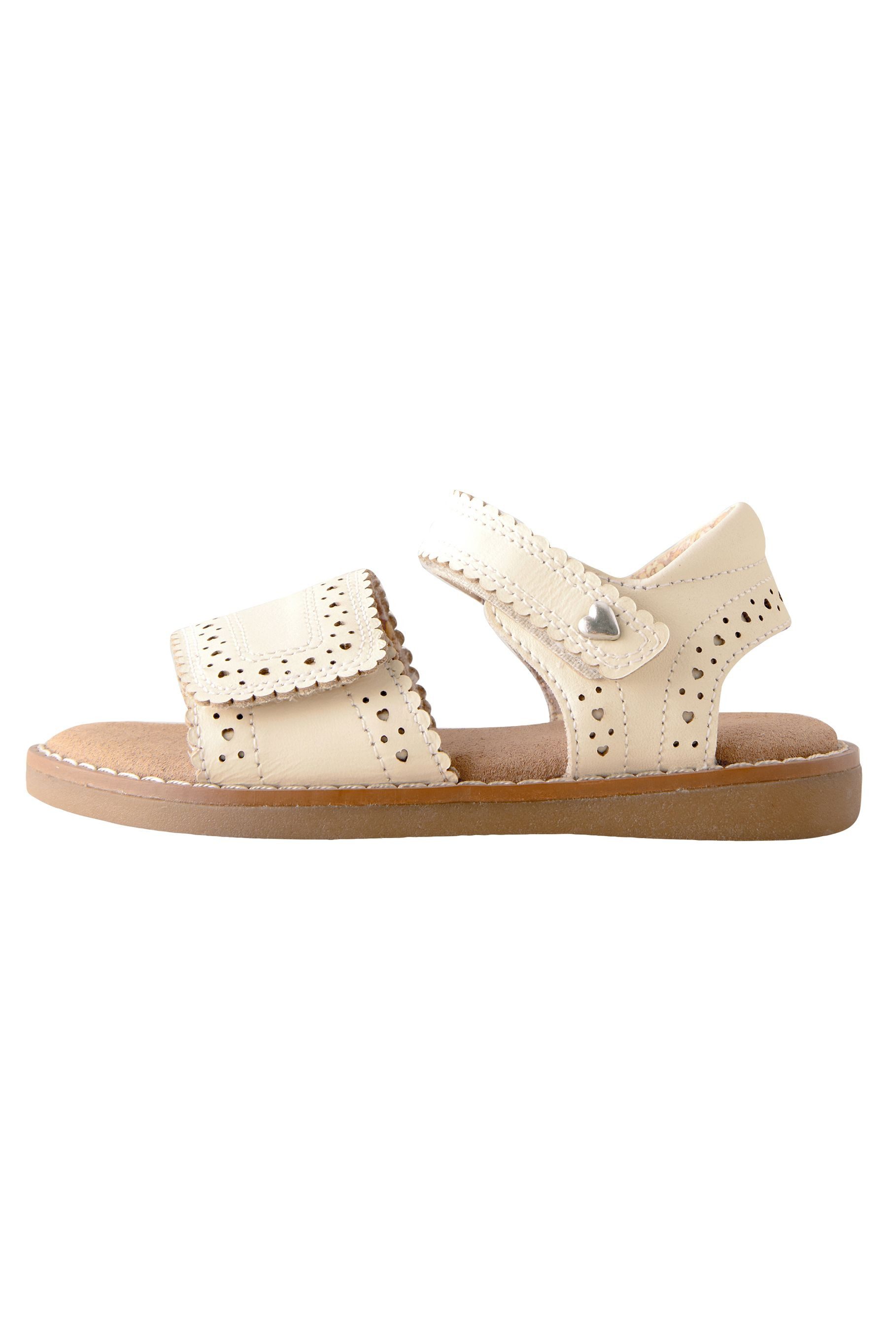 Next Brogue-Sandalen aus Leder mit Klettverschluss günstig online kaufen