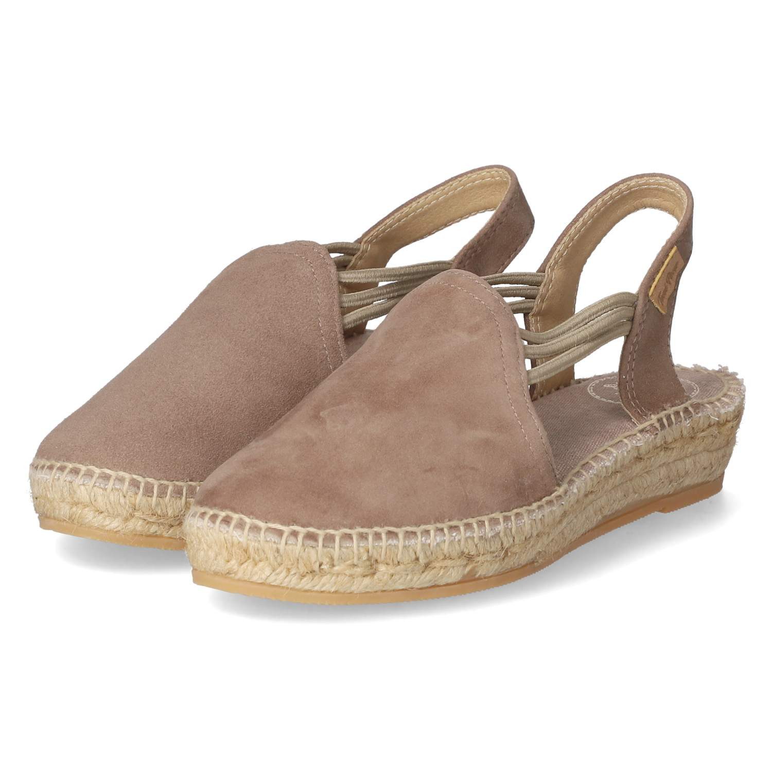 Toni Pons Toni Pons NURIA-TAUPE Damen Rauleder taupe Sandalette
