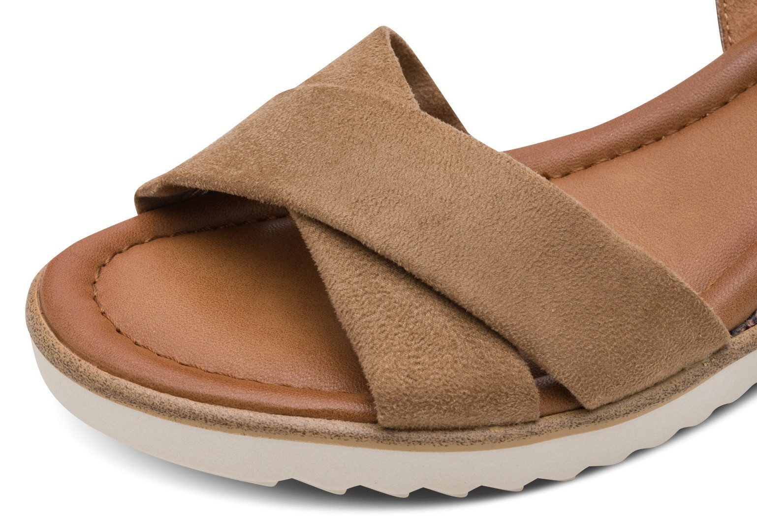 Tamaris Keilsandalette Riemchensandale, Sommerschuh in veganer Verarbeitung
