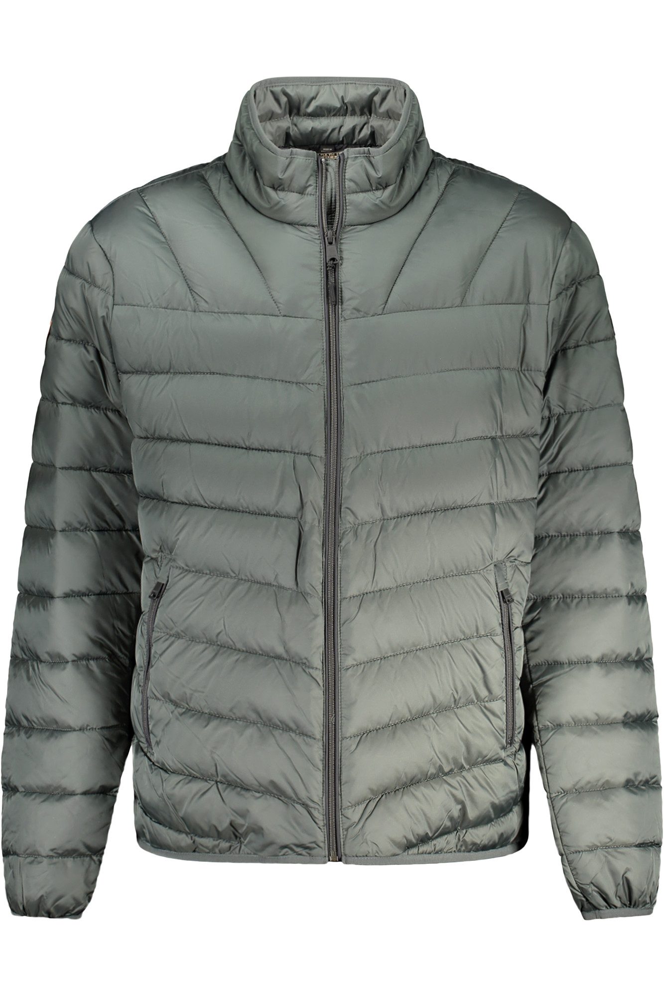 Napapijri Outdoorjacke Grüne Herrenjacke: Regular Fit mit Taschen und Reißverschluss