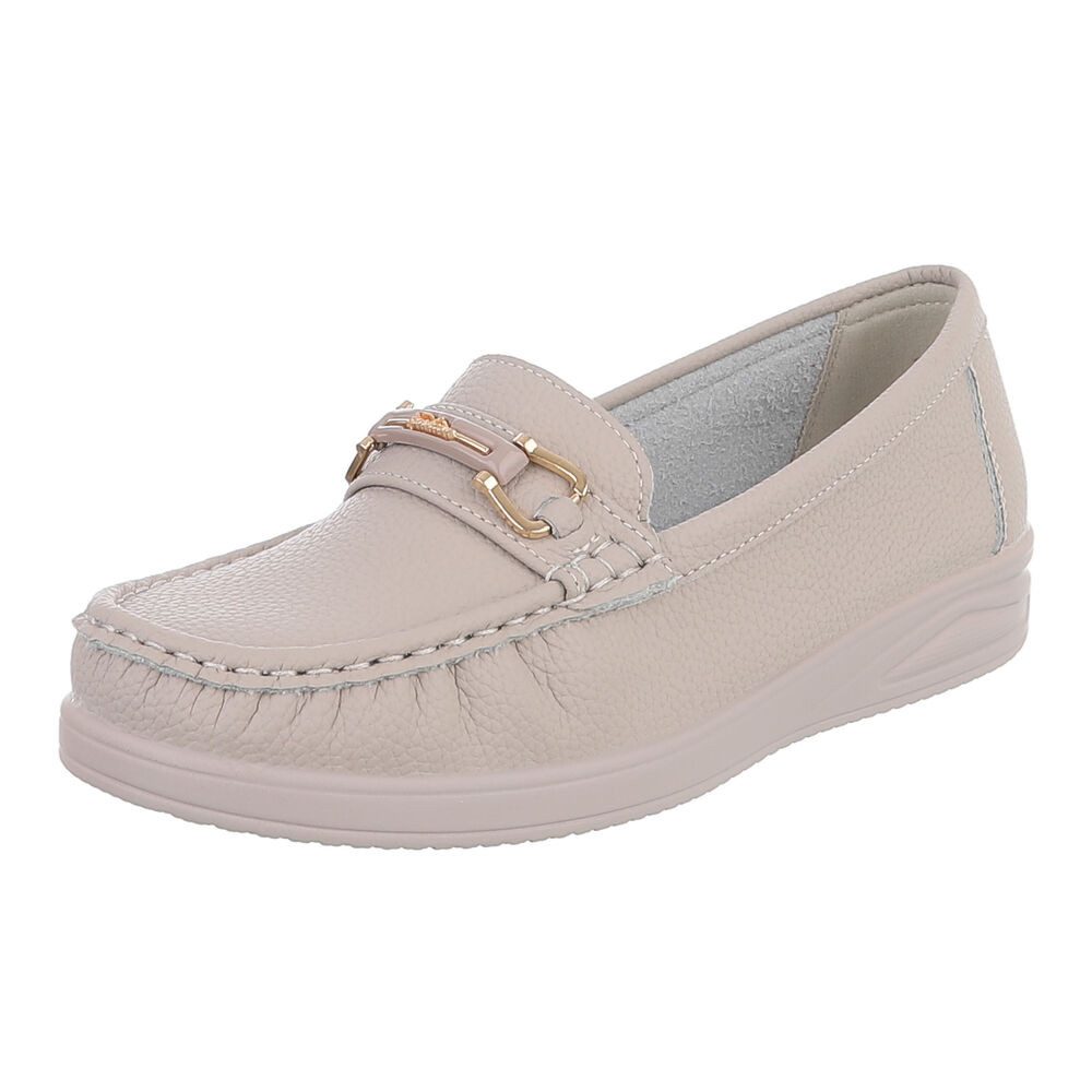 Ital-Design Eleganter Slip-On Schuh für Damen mit komfortabler Innensohle Slipper (91117431) ultraleichte und komfortable Sohle