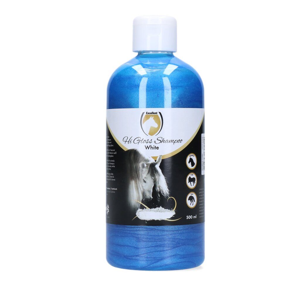 Excellent Pferdebürste Hi Gloss Shampoo White