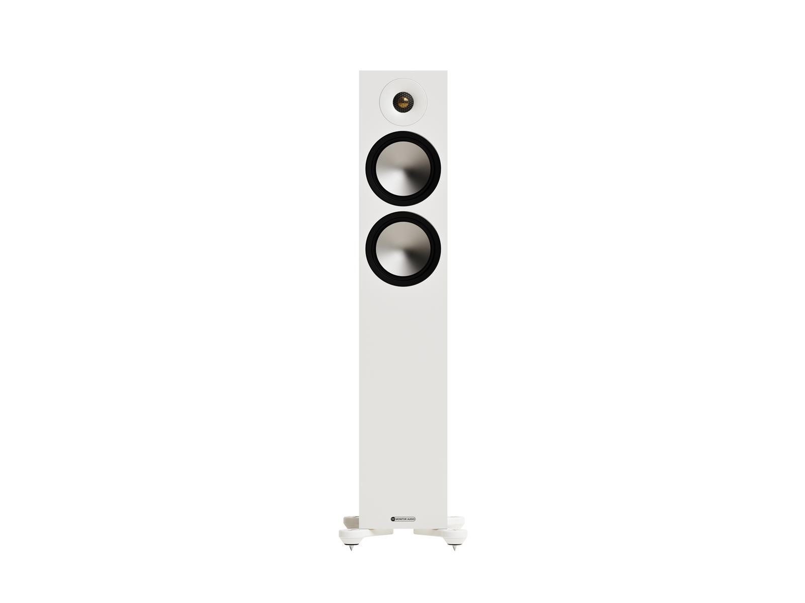 MONITOR AUDIO Monitor Audio Bronze 300 7G (Paar) weiß Stand-Lautsprecher