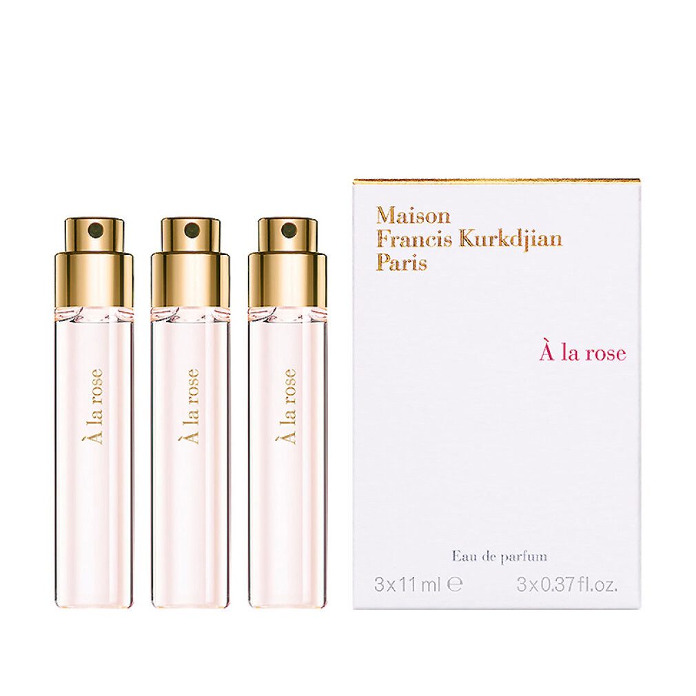 Maison Francis Kurkdjian Eau de Parfum Ã La Rose - EDP 3 x 11 ml