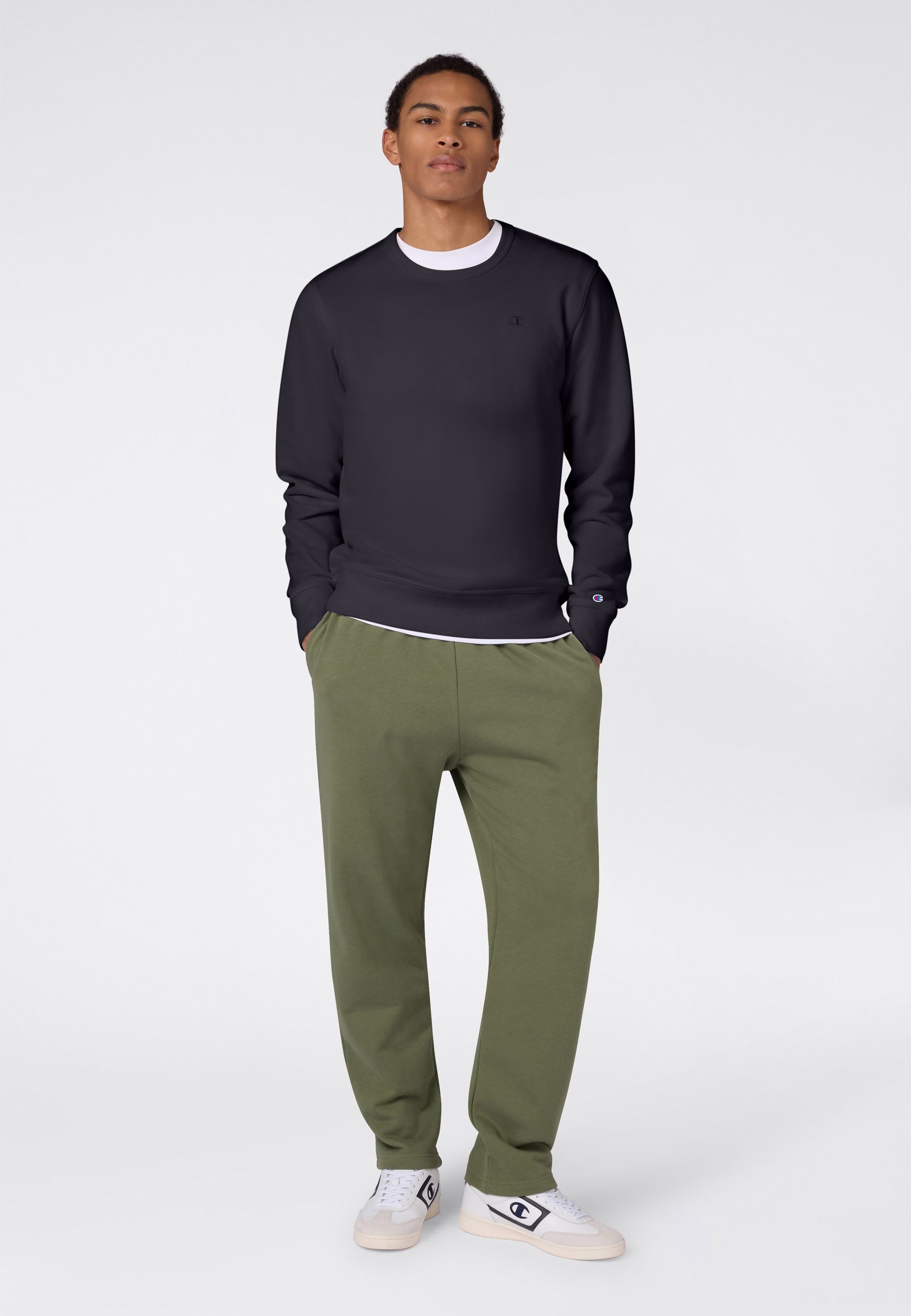 Champion Sweatshirt ICONS TONAL Terry Crewneck Sweatshirt aus Baumwolle und Polyester – Bild 4 von 4