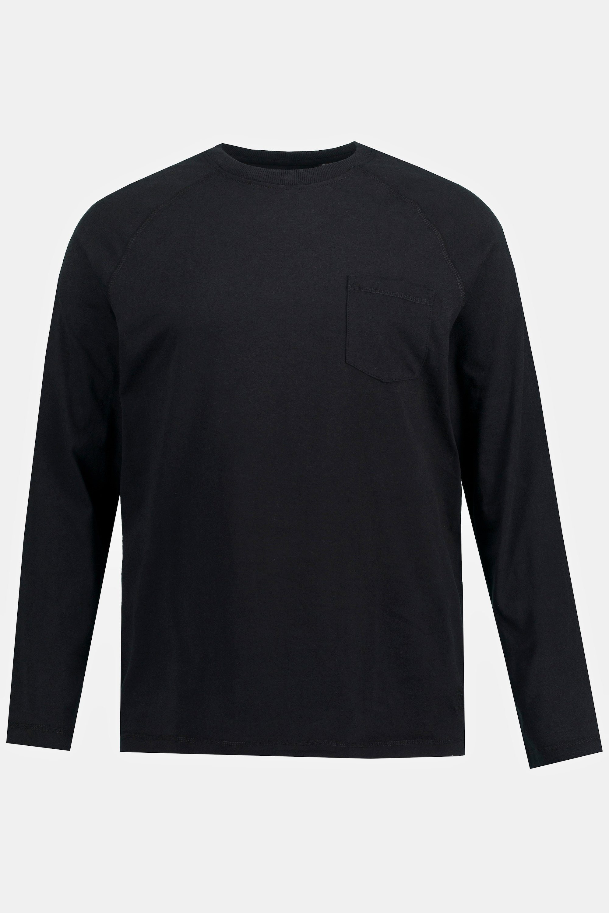 JP1880 T-Shirt Raglan-Langarm Brusttasche T-Shirt Workwear