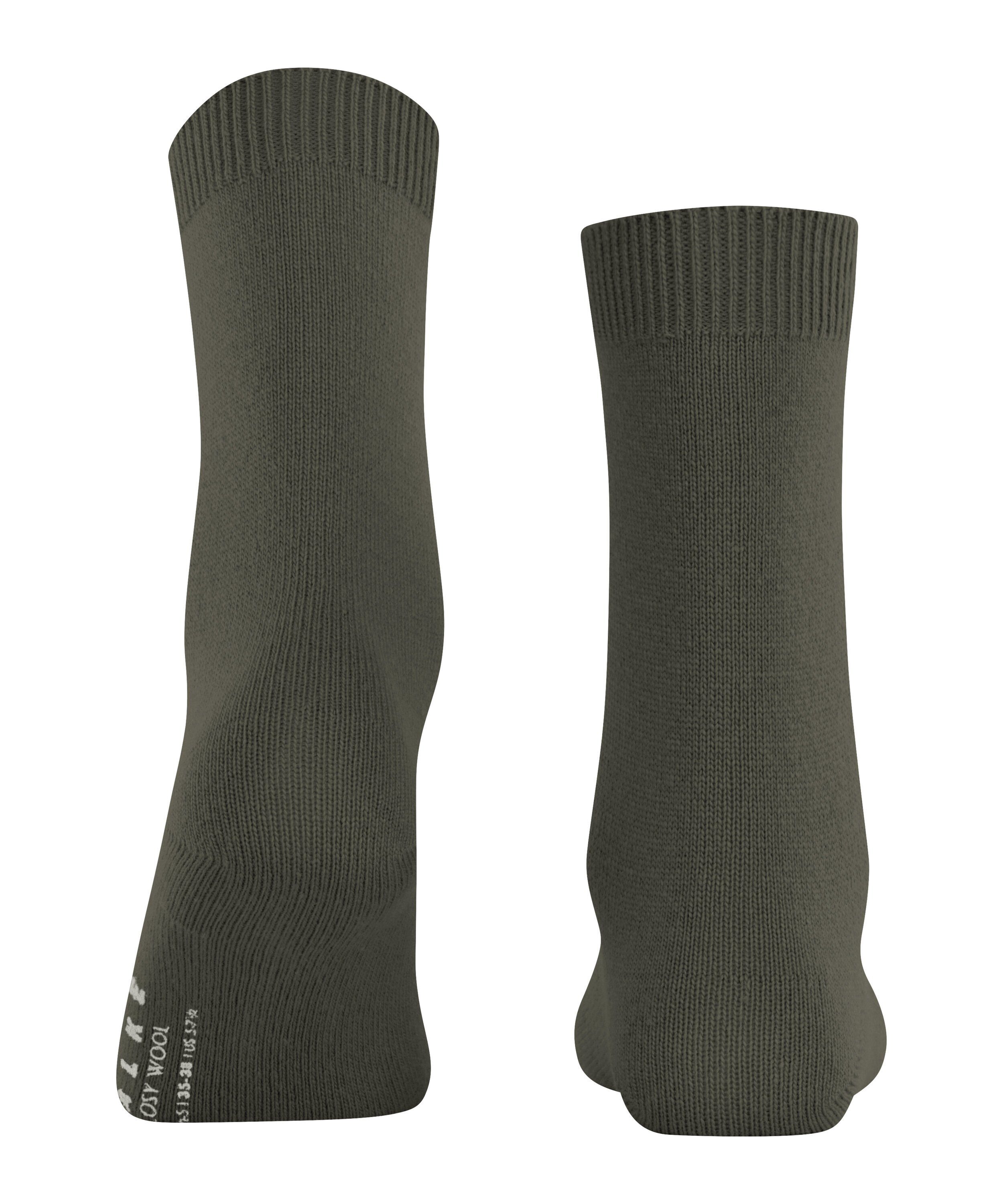 FALKE Socken (7826) Wool (1-Paar) Cosy military