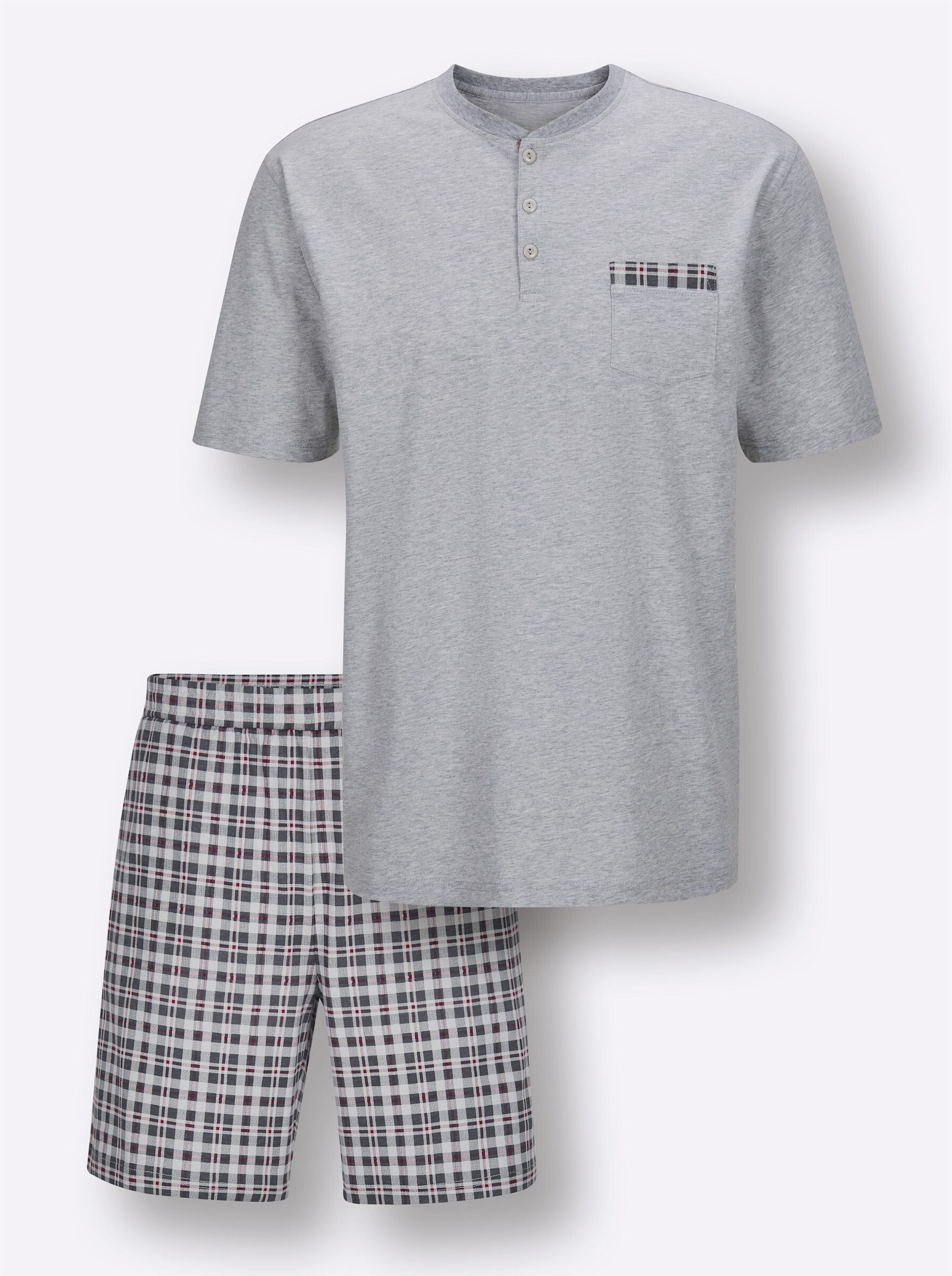 Witt Schlafanzug Shorty Kurzarm