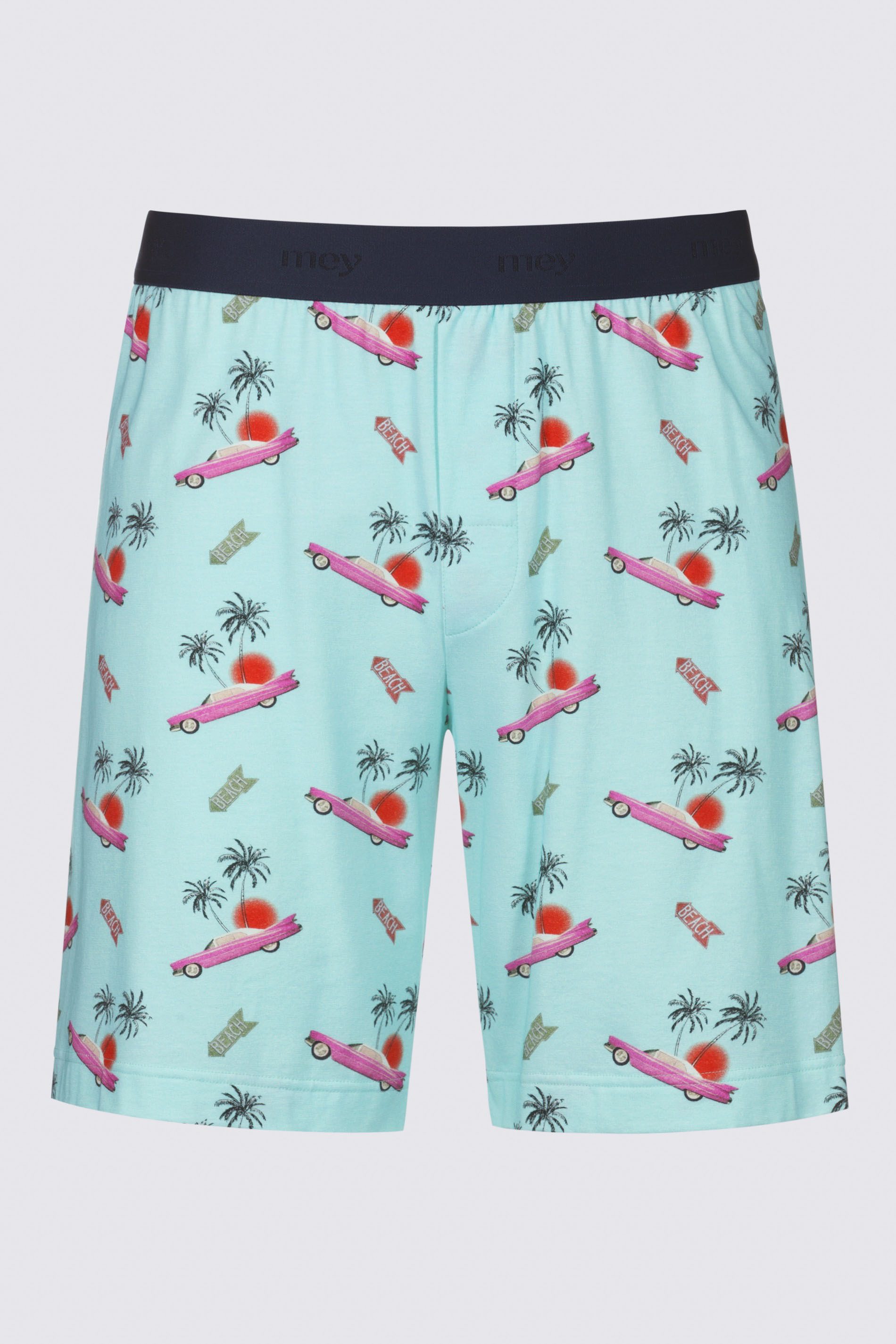 Mey Schlafhose Mey Herren Hose kurz Serie RE:THINK Cadillac (1-tlg)