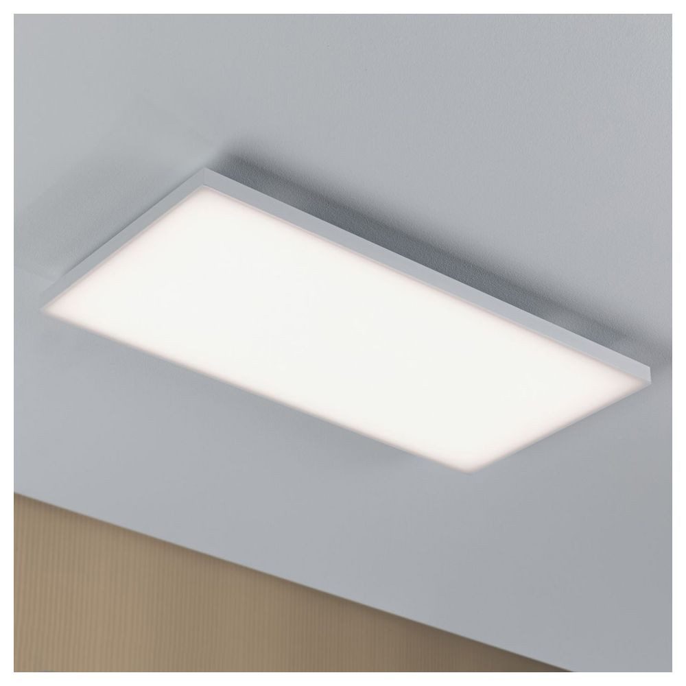 Paulmann Deckenleuchten LED Deckenleuchte Valora in Weiß-matt Warmweiß 595x295mm, LED