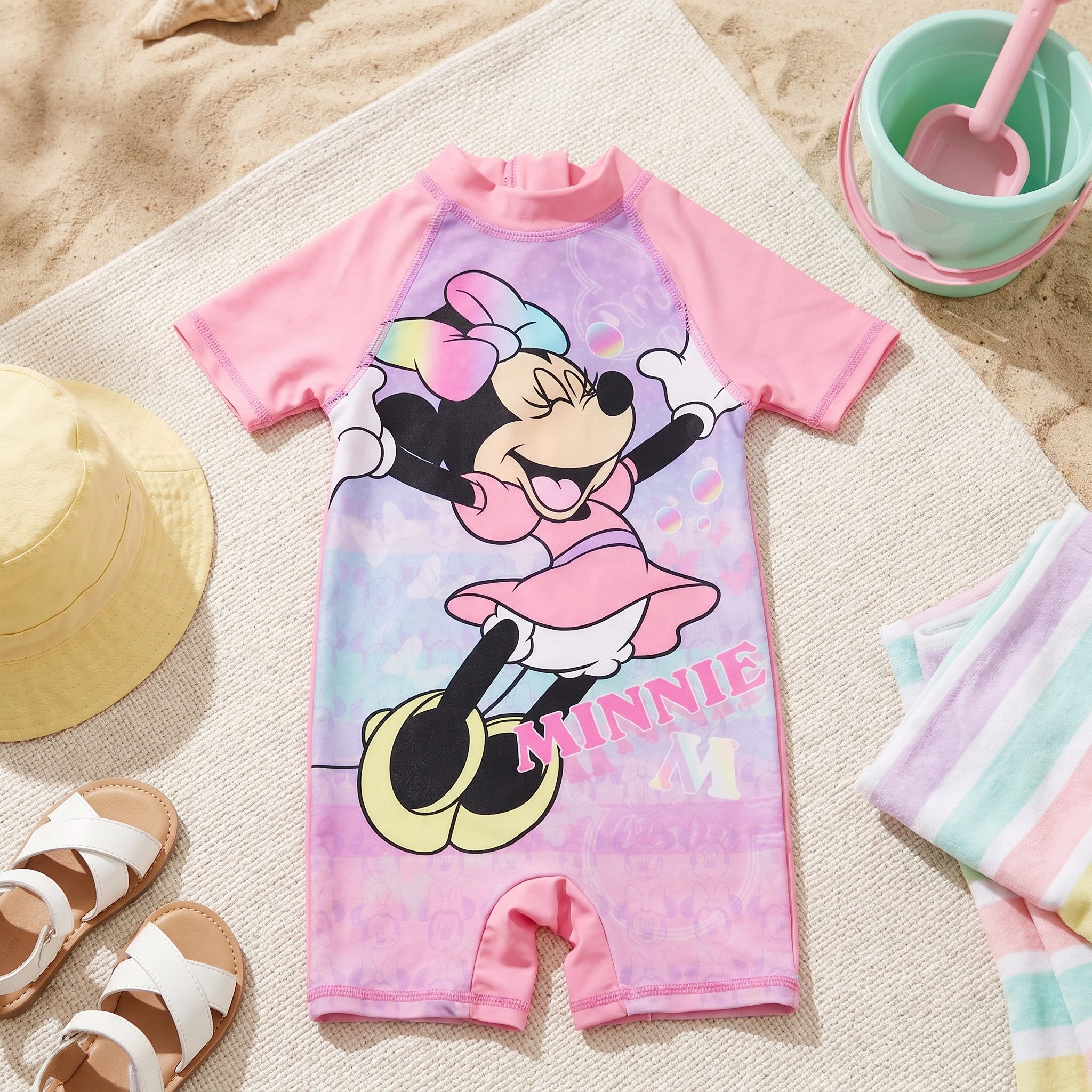 Disney Badeanzug Disney Minnie Maus Kinder Mädchen Schwimmanzug Badeanzug Gr. 86 bis 116
