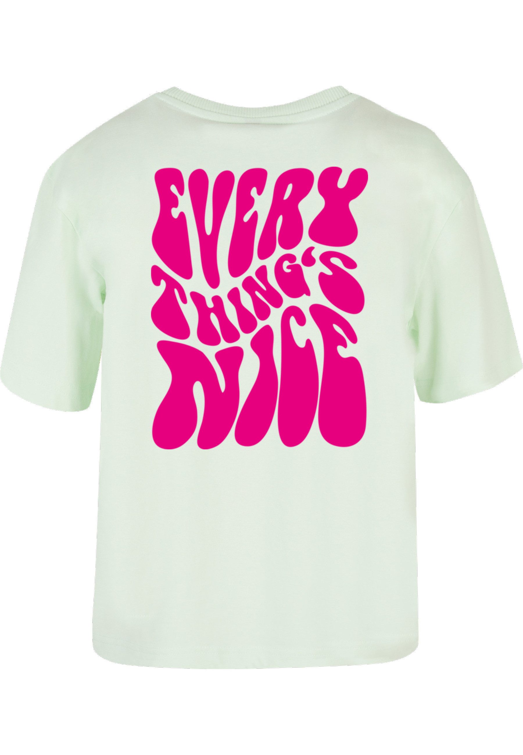 Miss Tee T-Shirt Miss Tee Damen Everything's Nice Tee (1-tlg)