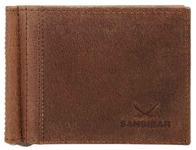 Sansibar Brieftasche, echt Leder