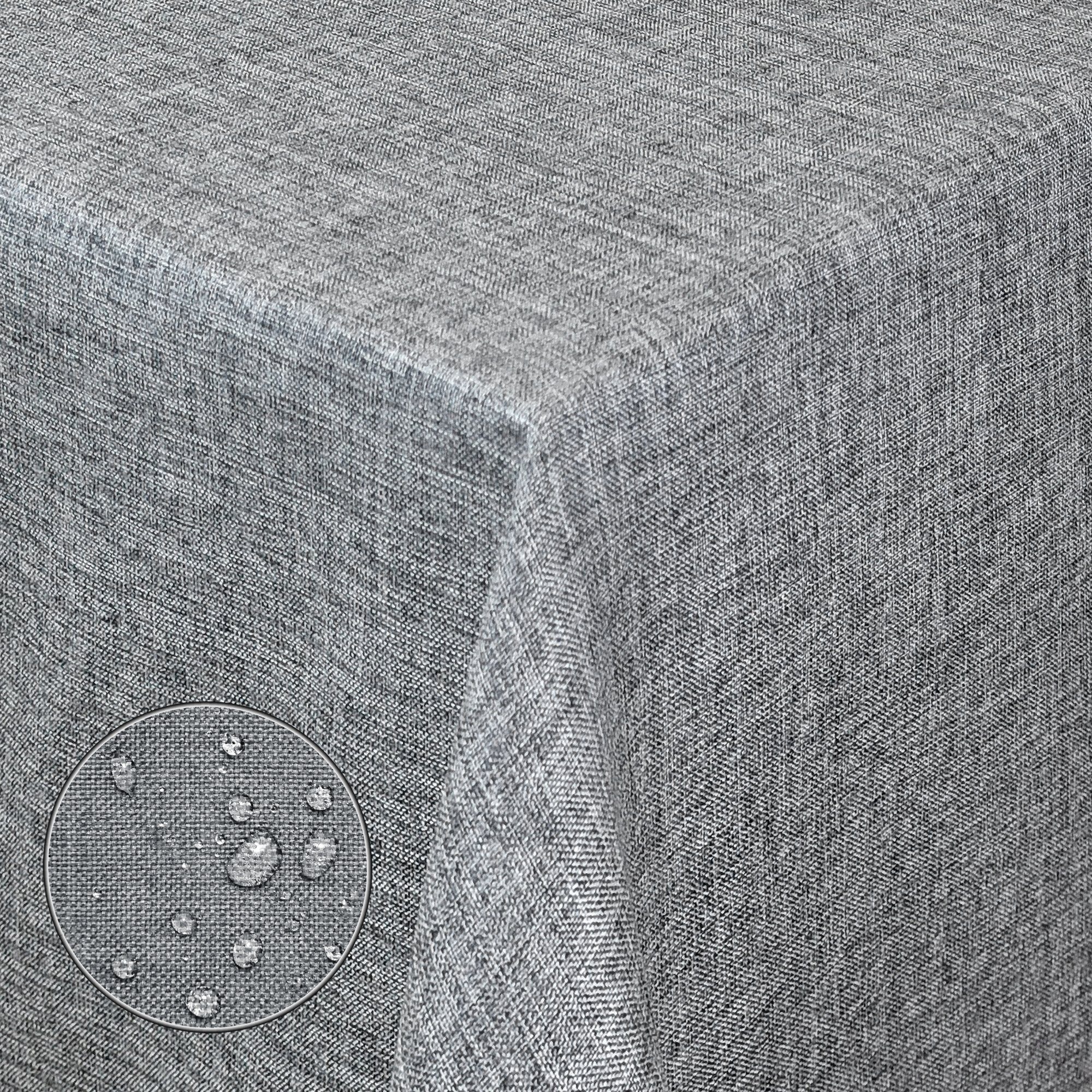 Moderno Tischdecke Tischdecke Stoff Damast Leinen-Optik Jacquard mit Flecks günstig online kaufen