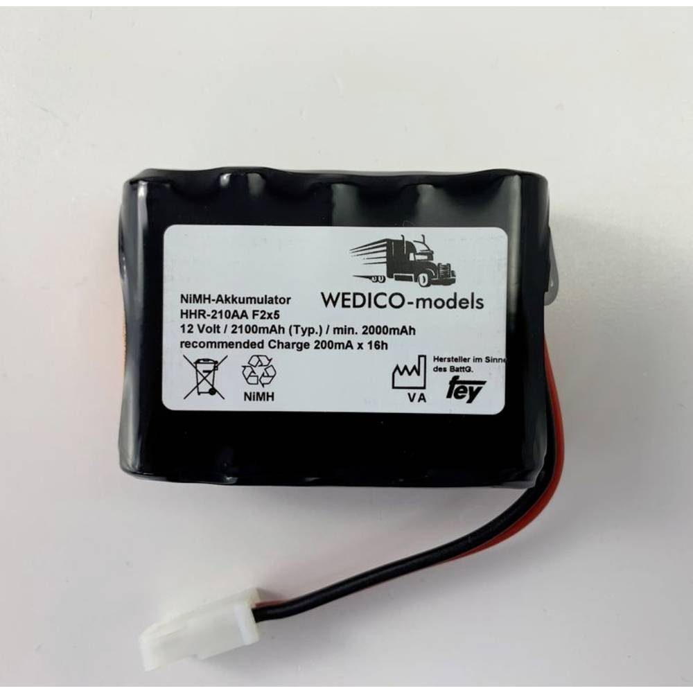 cemon NIMH-Akku 12V 2100mAh für alle Zugmaschinen + CAT Modelle 2177-W Akku