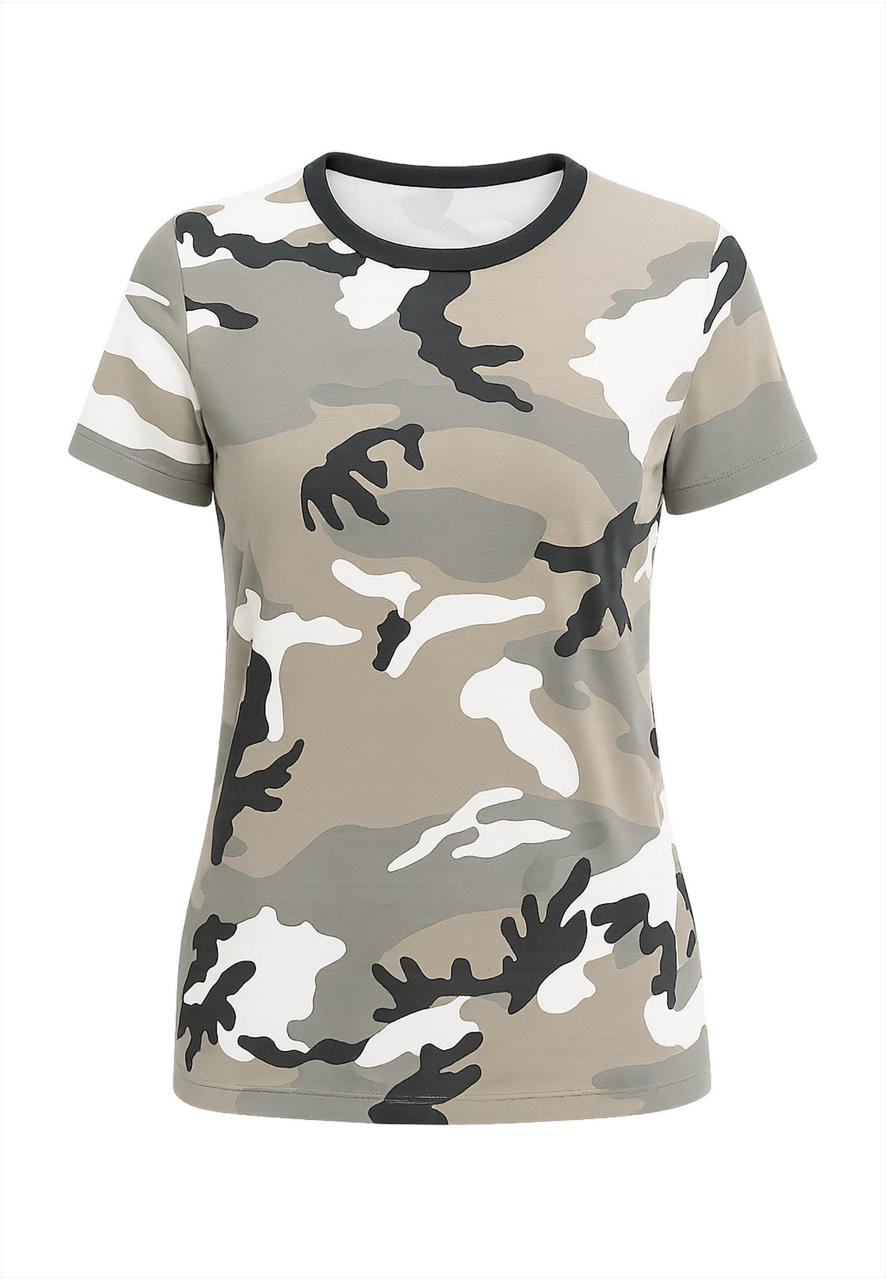 Brandit Kurzarmshirt Brandit Damen Ladies T-Shirt (1-tlg) günstig online kaufen