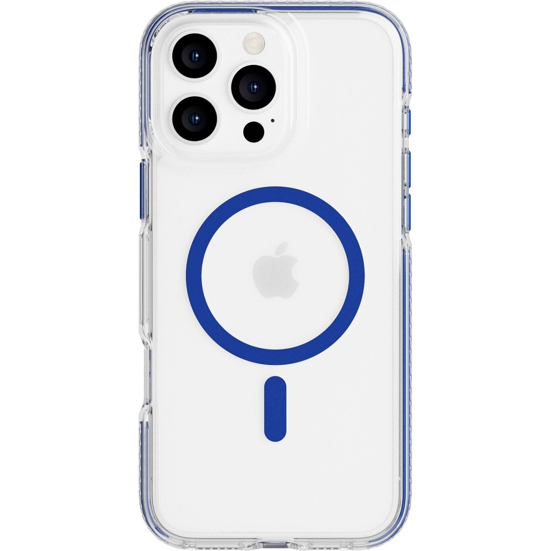 Tech21 Smartphone-Hülle Tech21 EvoClear MagSafe iPhone 16 Pro Max Blue