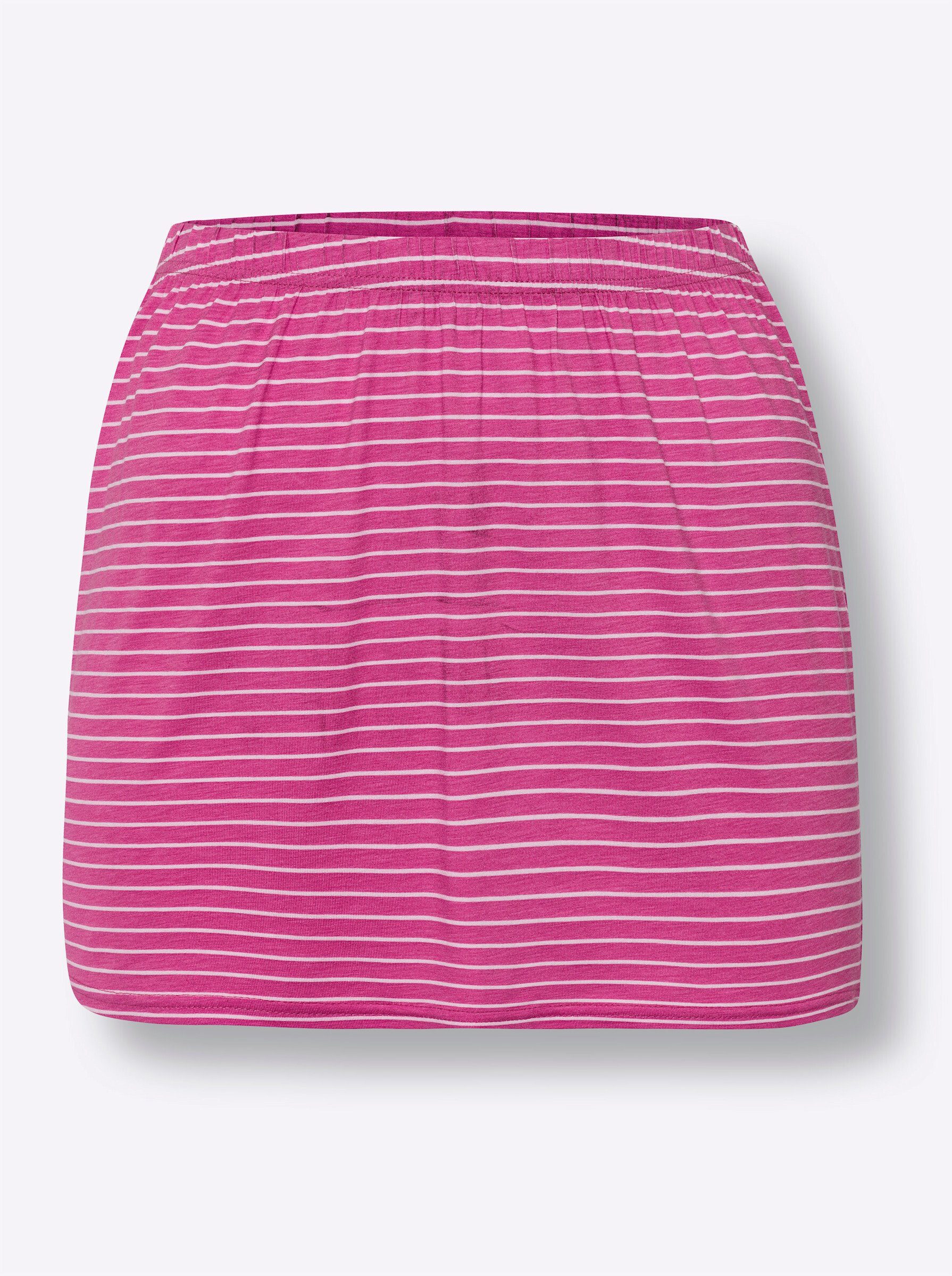 Sieh an! Shirttop Shirtverlängerung Ärmellos