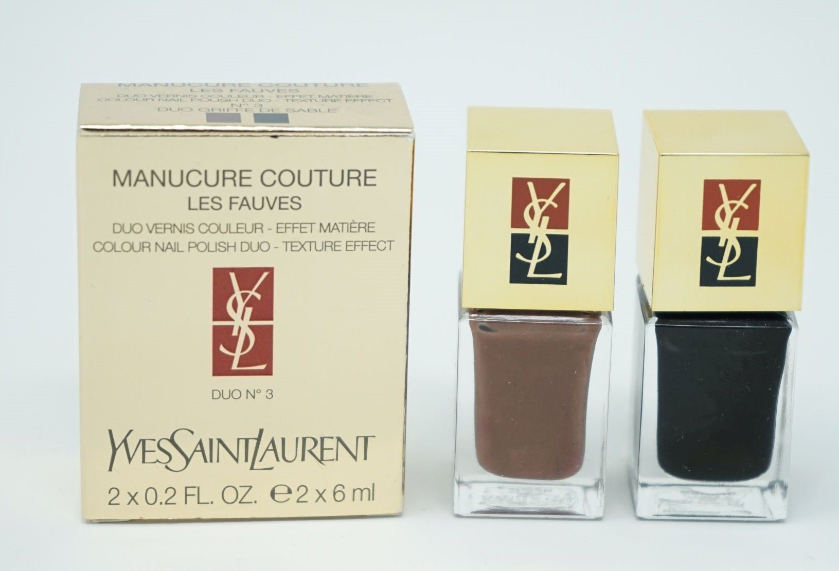 Top-Innovation YVES SAINT LAURENT Nagellack Yves Nagellack Saint No3 Couture Laurent Manucure Duo-Nail