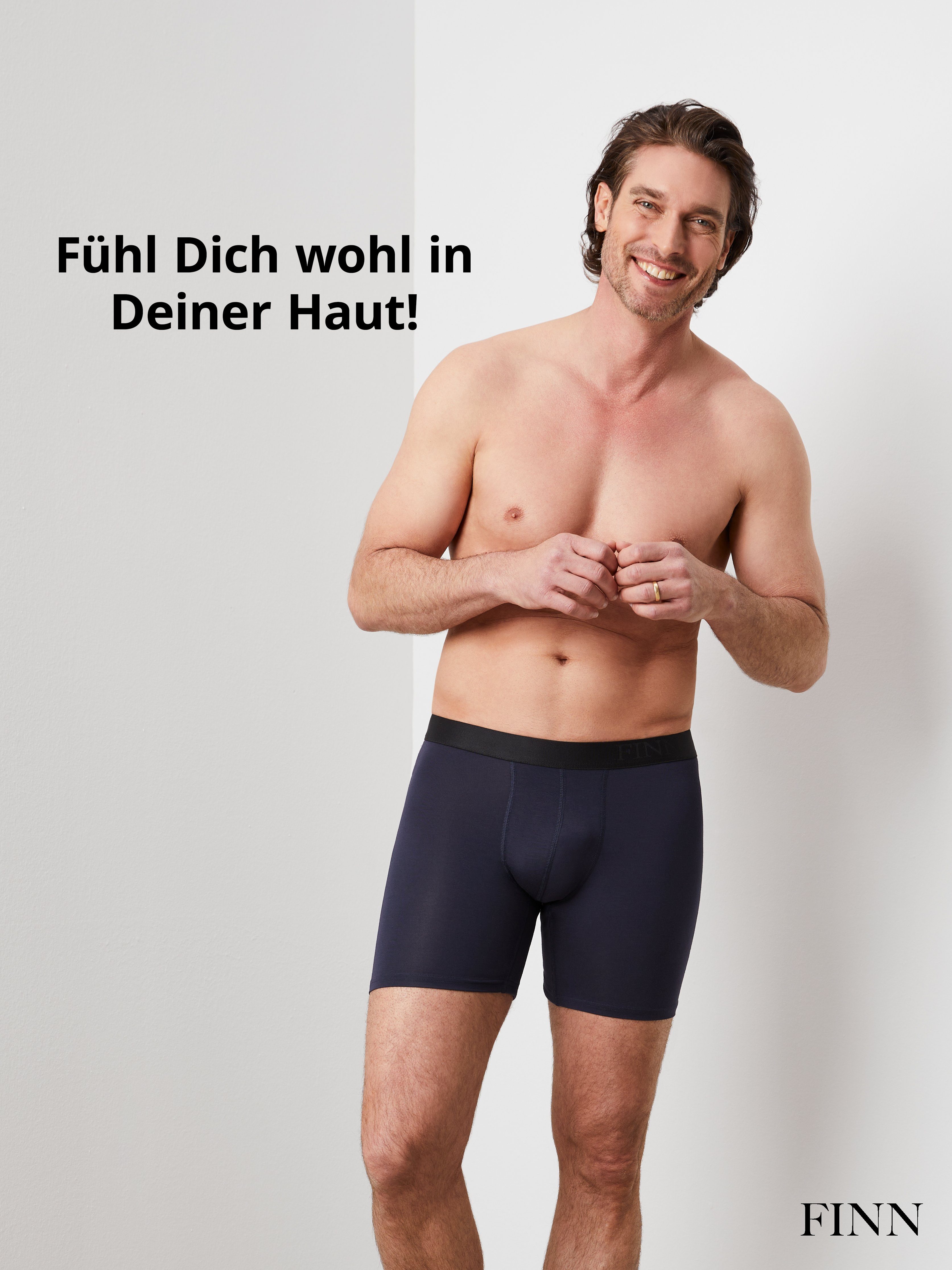 FINN Design Boxershorts Anti-Schweiß Unterhose Herren gegen starkes Schwitzen am Gesäß Schutz vor Schweißflecken und Schweißgeruch – Bild 4 von 5
