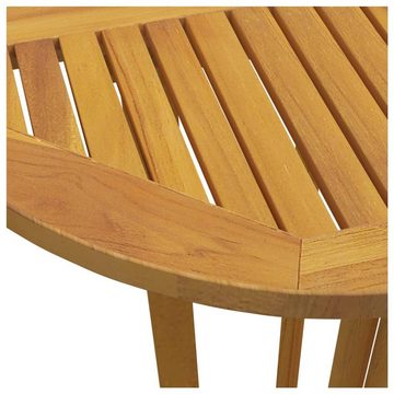 vidaXL Gartenlounge-Set 3-tlg. Bar-Set Klappbar Massivholz Teak, (3-tlg)