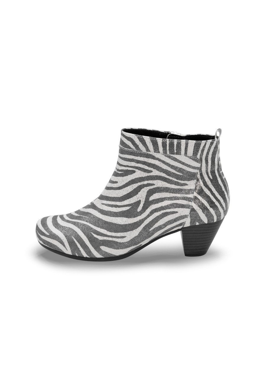 vitaform Damen Stiefeletten Samtziegenleder Stiefelette