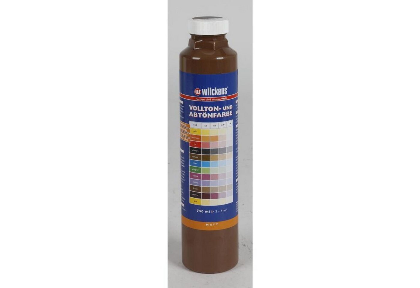 Thumbnail - Wilckens Farben Vollton- und Abtönfarbe 10x Abtönfarben 0,75L Schwarz Braun Vollton Paste Anstriche