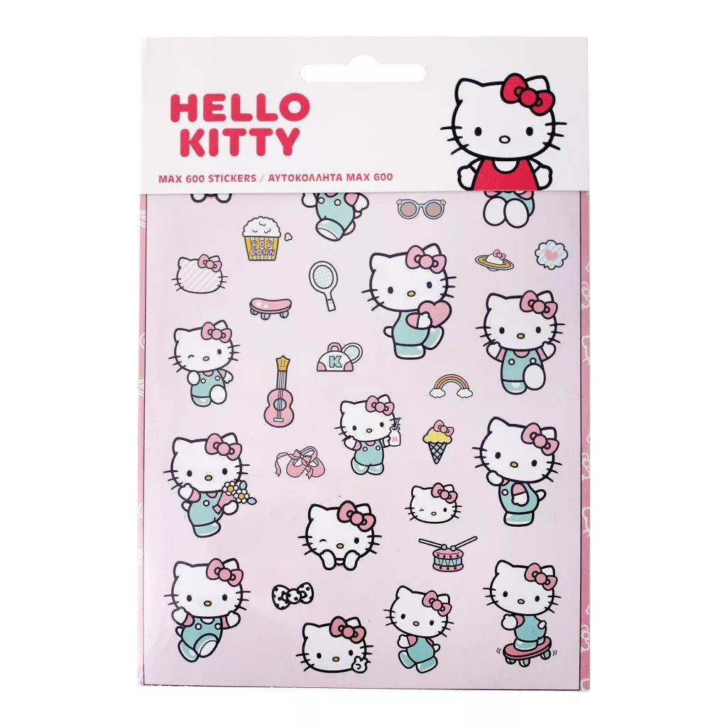 Hello Kitty Kreativset Hello Kitty Summer Aufkleberset 600 Sticker auf einen Streich!