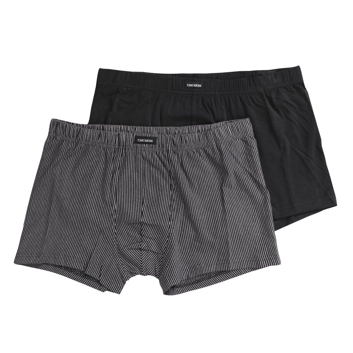 Retro Pants Ceceba Doppelpack Stretch-Pants XXL schwarz/gestreift
