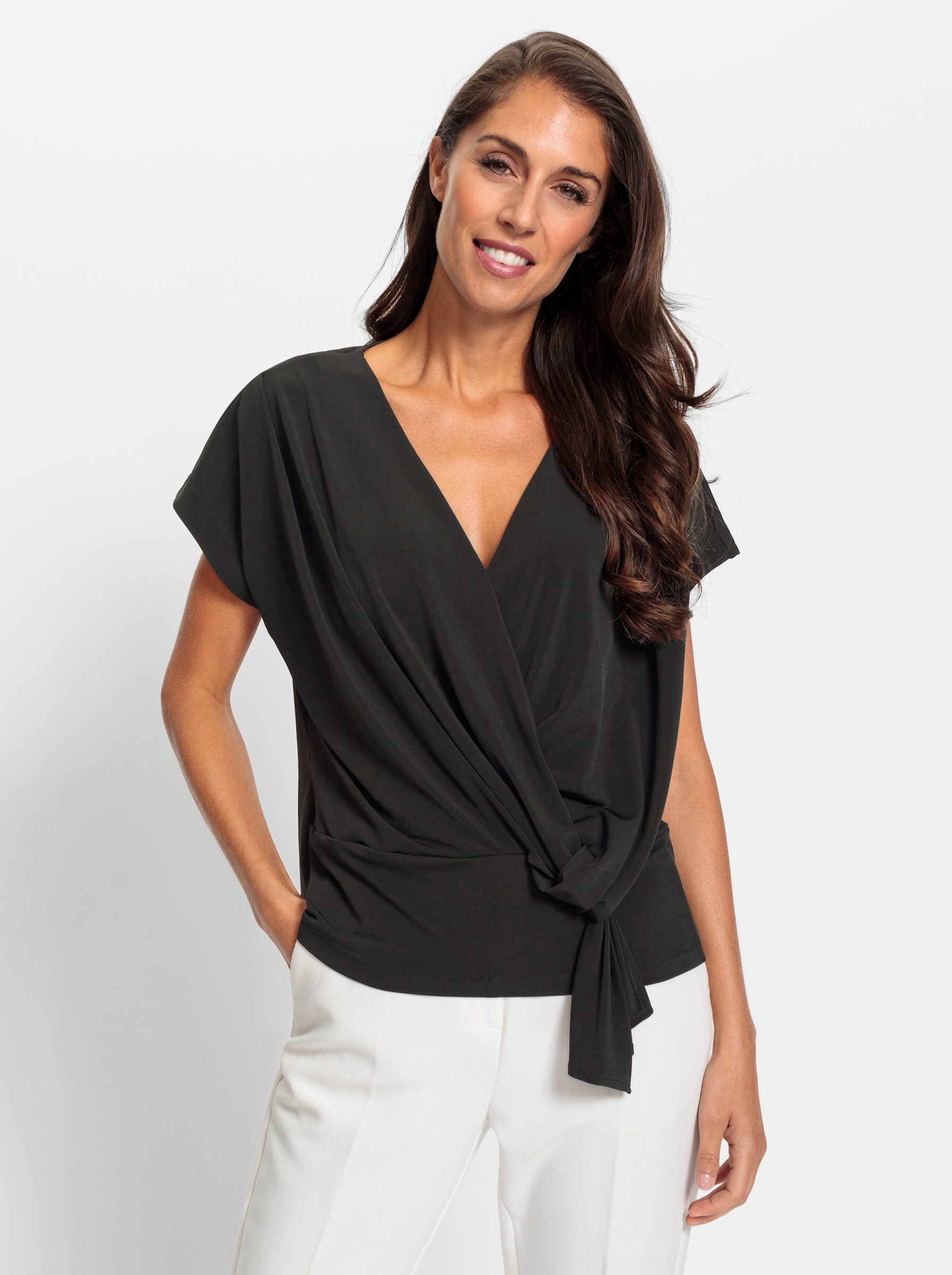 heine T-Shirt Wickelshirt . günstig online kaufen