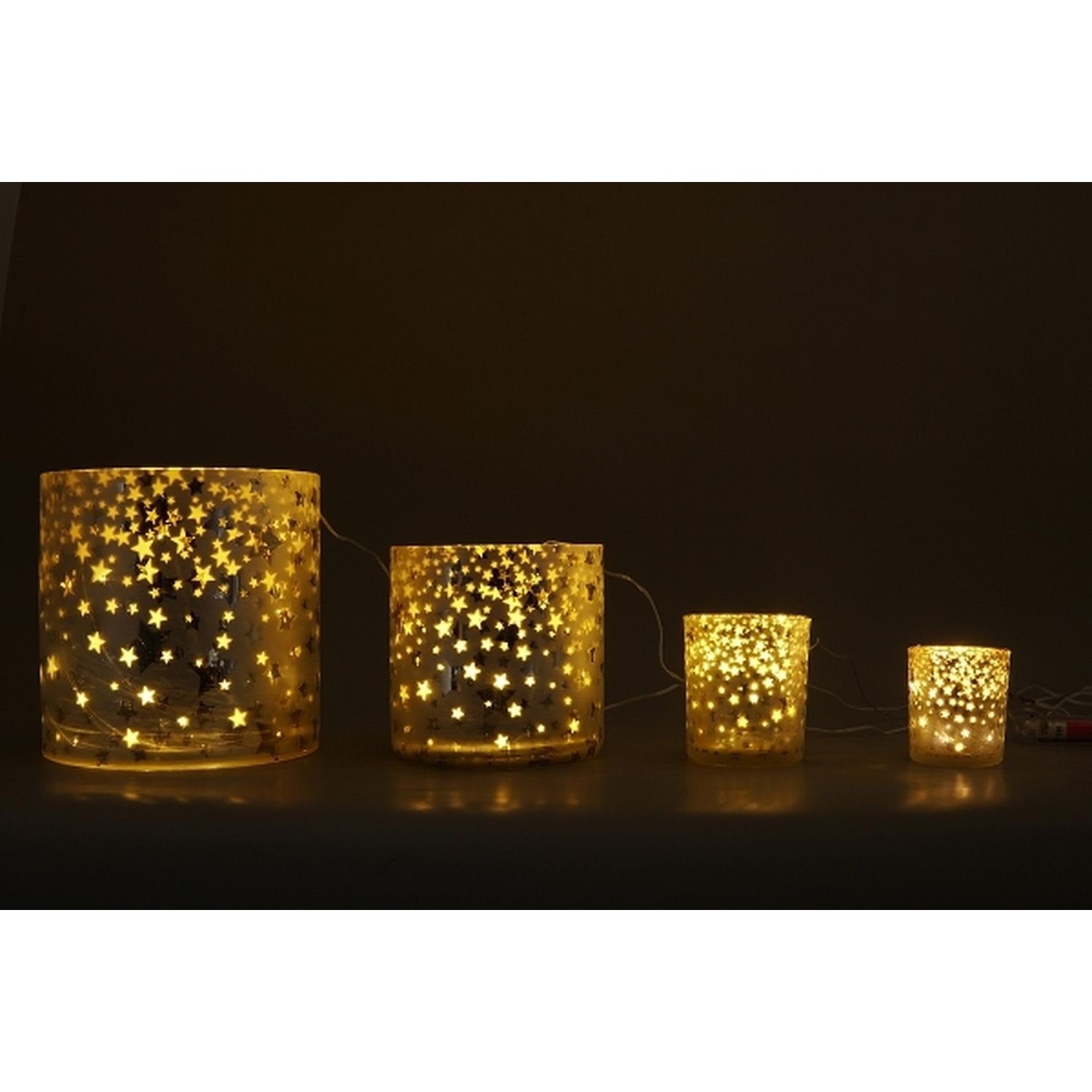 Exner GmbH Garten- & Wohnaccessoires Windlicht WindLicht Vitreous - Glas - 15x15x15 cm