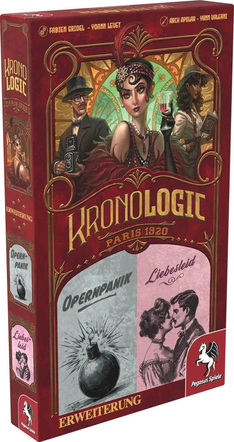 Spiel Kronologic - Paris 1920: Liebesleid & Opernpanik [Erweiterung]