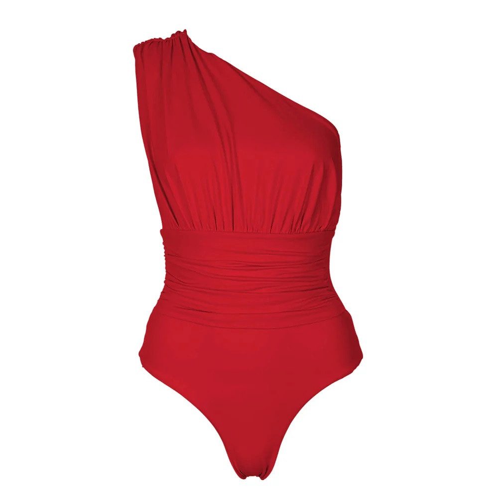 Badeanzug MONACO Swimsuit - coral red