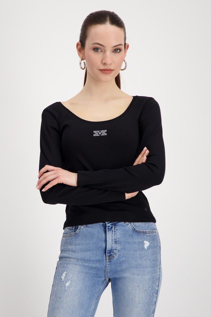 Monari Langarmshirt Pullover günstig online kaufen