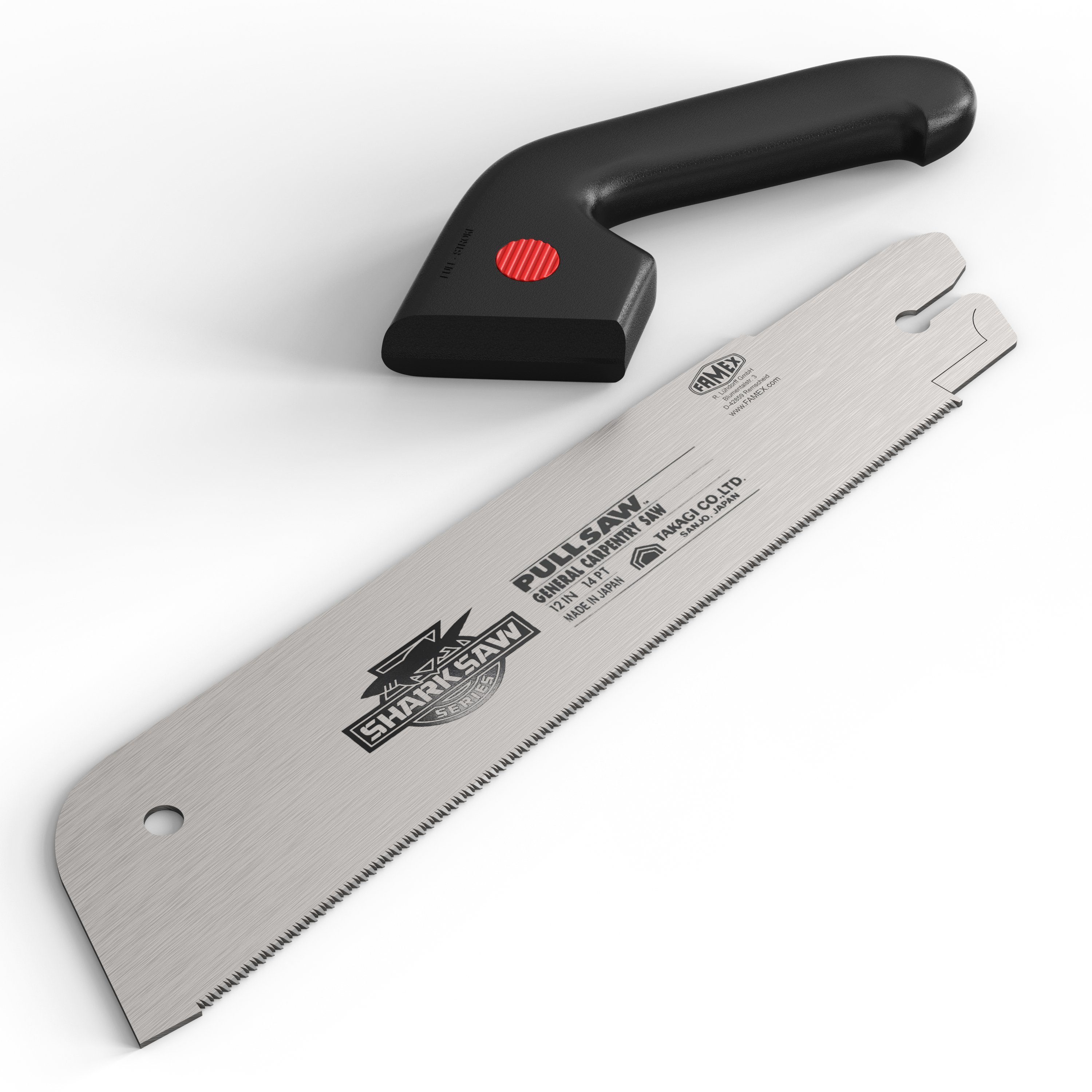 FAMEX Japansäge 5505 Handsäge 300mm, 14 TPI (Zugsäge), Made in Japan, Holzsäge, PROFESSIONAL – Bild 4 von 5