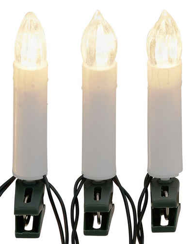 my home LED-Lichterkette »Kendall«, Kerzenlichterkette mit 50 LEDs und Timer, Christbaumkerzen, Outdoor