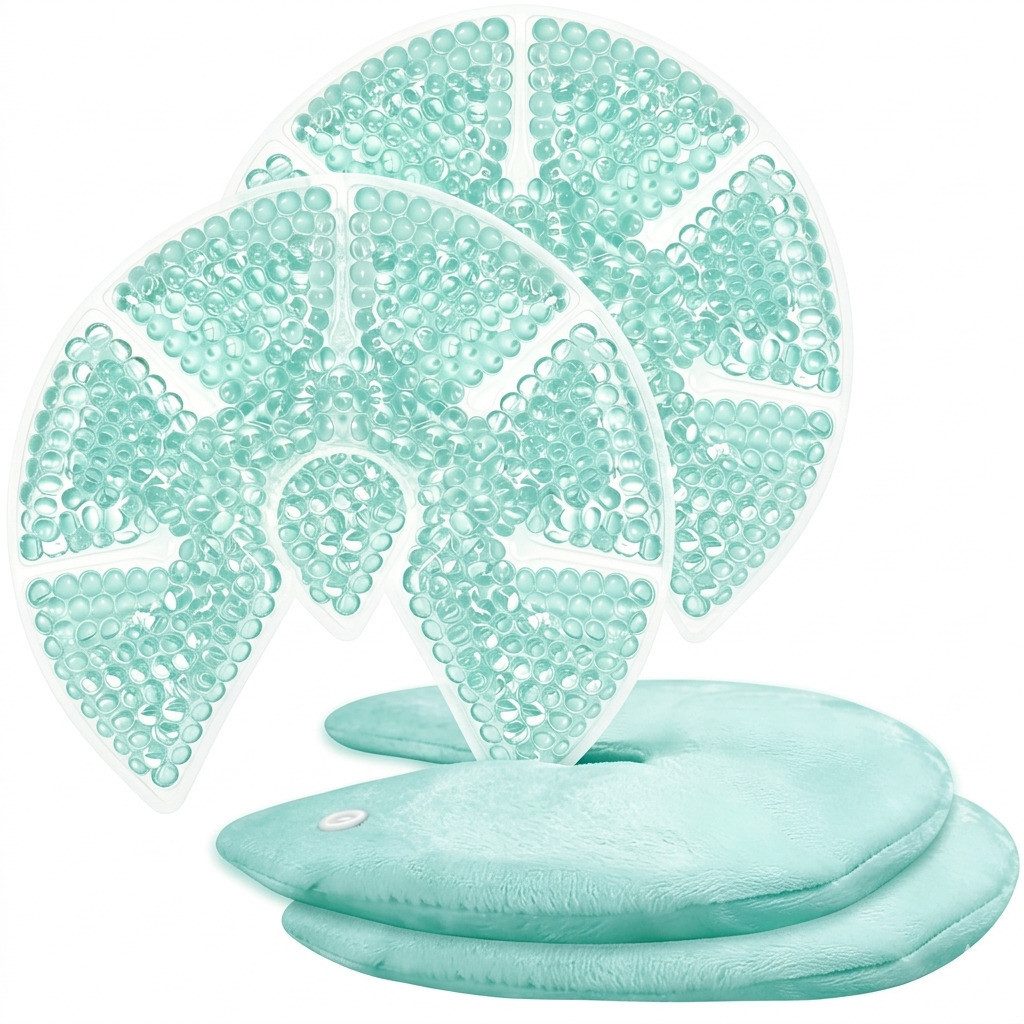 COOL-i ® Kühlpad 2er Set Kühl & Wärmepads, wiederverwendbare Gelkompressen, flexibel & hautfreundlich für Alltag & Pflege