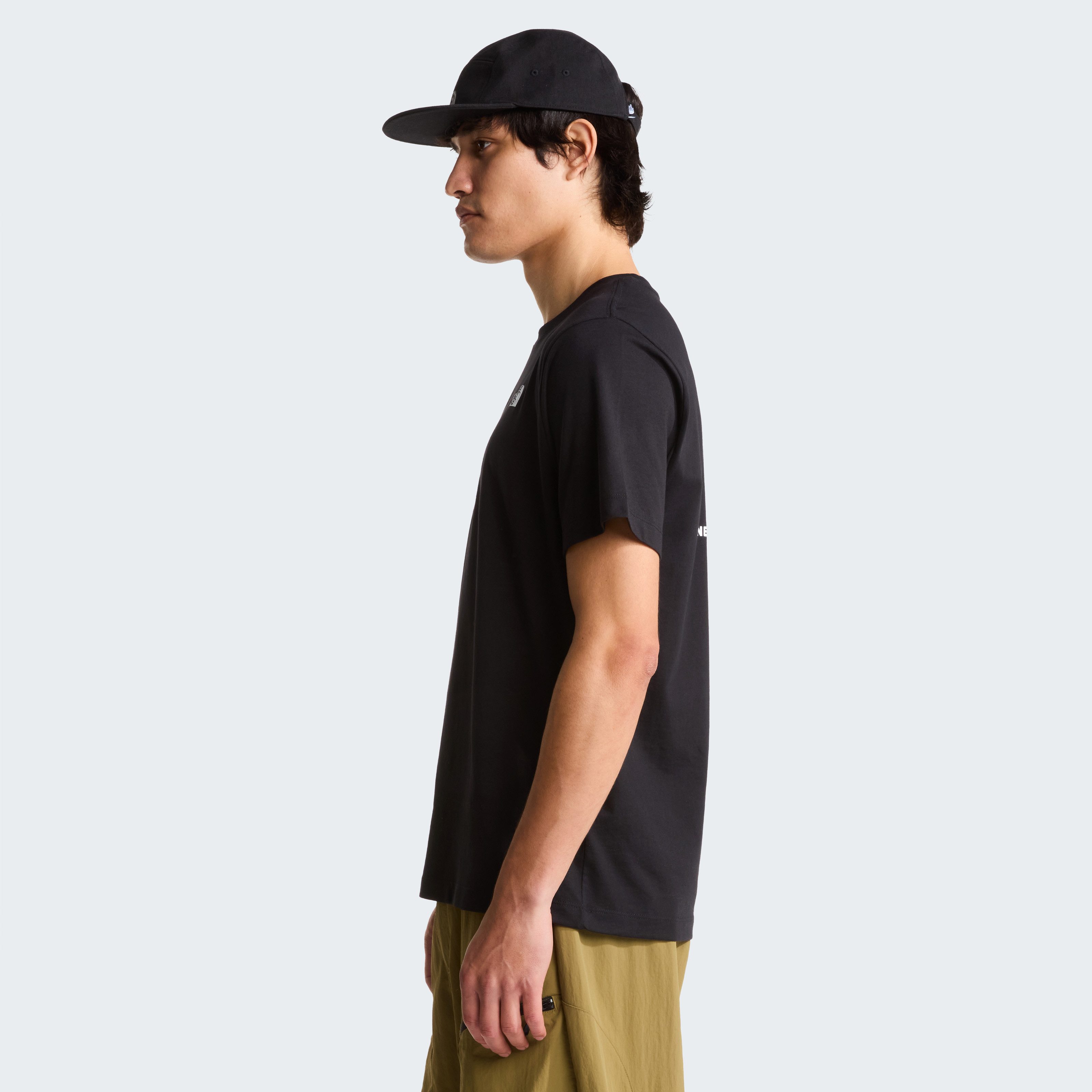The North Face T-Shirt M EVOLUTION BOX NSE REGULAR SHORT SLEEVE normale Passform, Kurzarm, aus Baumwollmischjersey