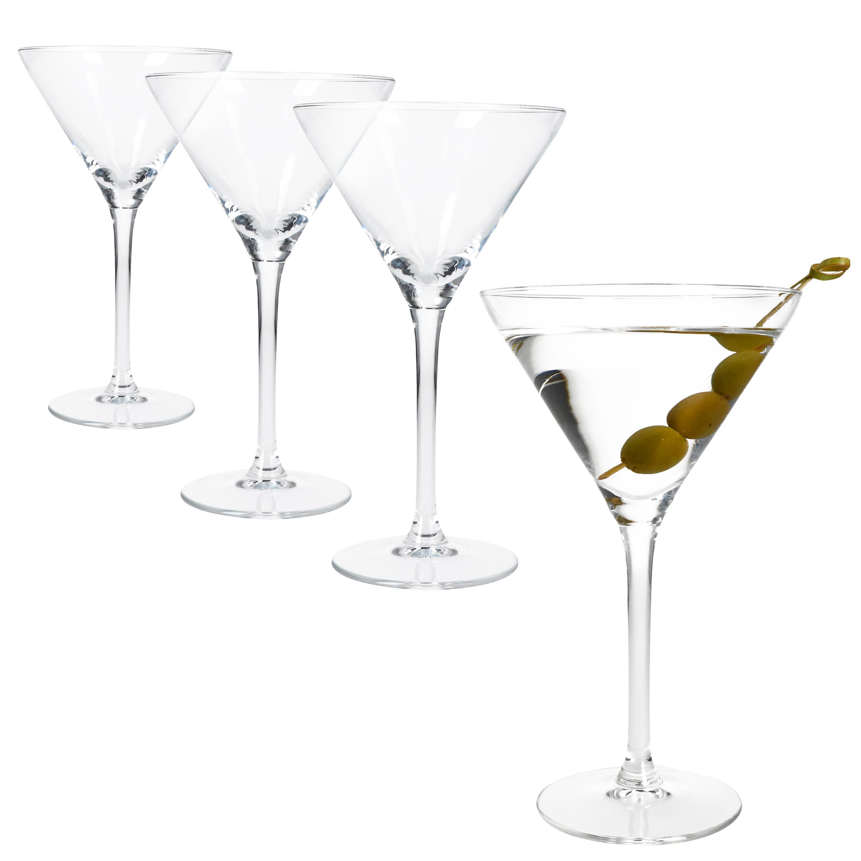 Cocktailglas 4x Espresso Martini Helene Gläser 150ml mit Fuß Cocktailglas Feier