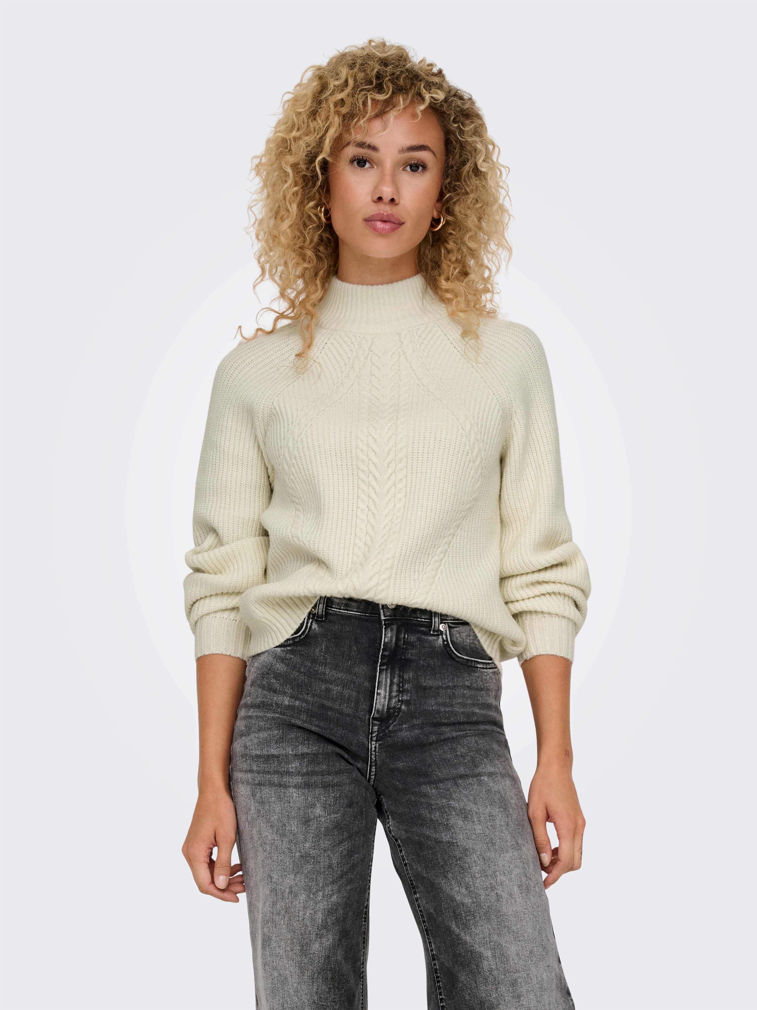 ONLY Stehkragenpullover ONLKATIA LS DETAIL HIGHNECK günstig online kaufen